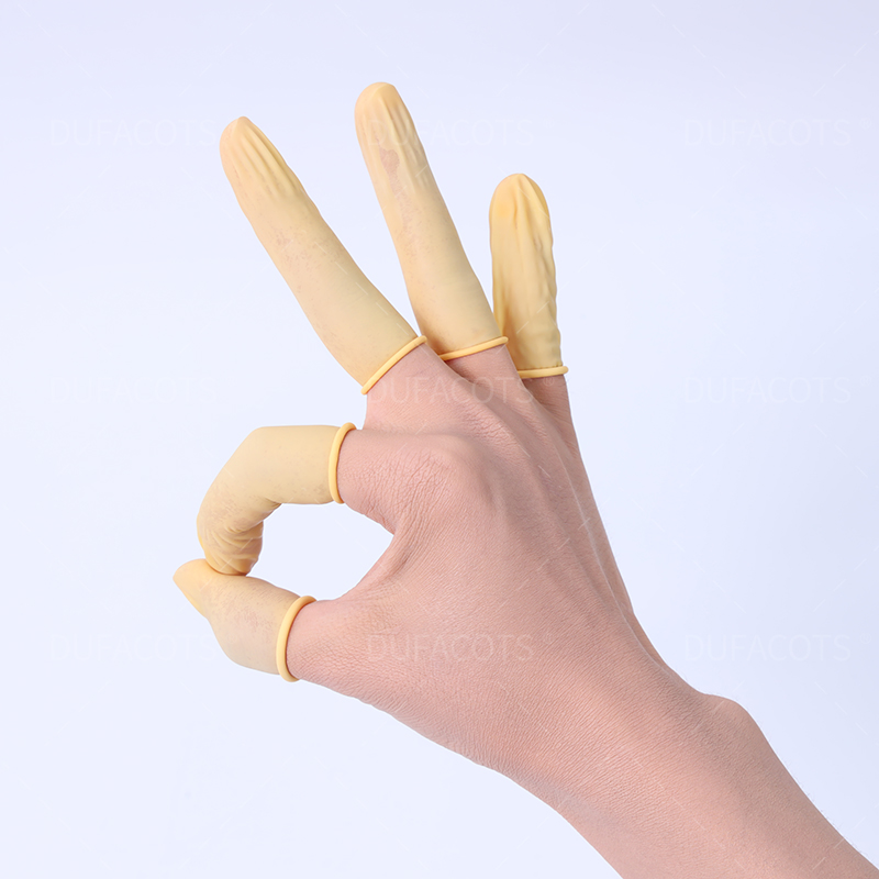高凈化米黃色手指套